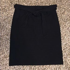 Brand New LOFT Petites black XXS Skirt